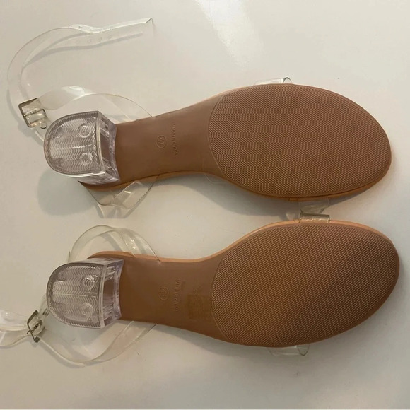 Shien clear 2” sandals size 41 (see measurements) - Picture 5 of 8
